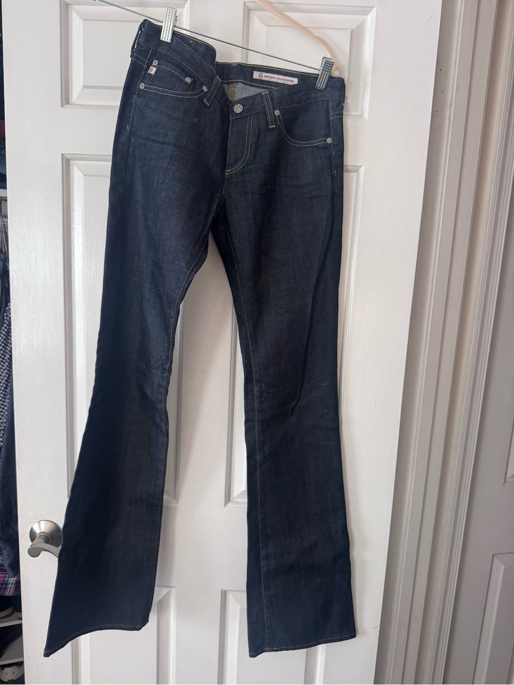 AG Adriano Goldschmied Women’s Dark Blue Bootcut Jeans